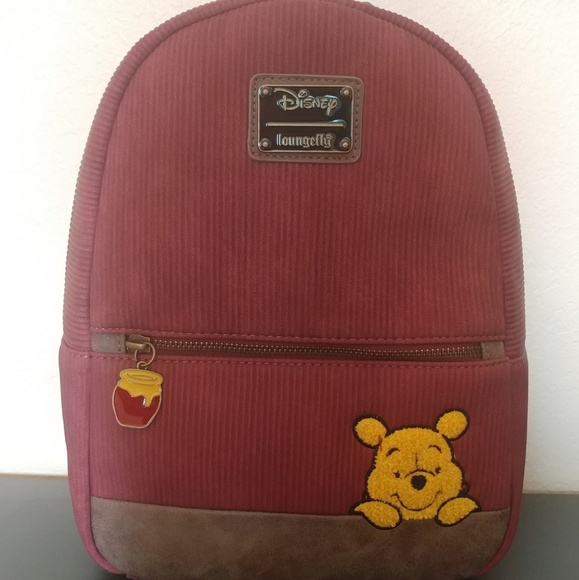 winnie the pooh corduroy backpack